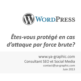 Sécurité WordPress
