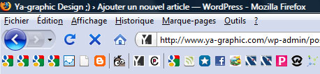 Smart Bookmarks Bar extension pour Firefox