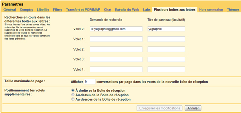 Plusieurs boîtes aux lettres Gmail Plusieurs boîtes aux lettres Gmail