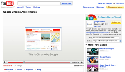 http://www.youtube.com/googlechromethemes