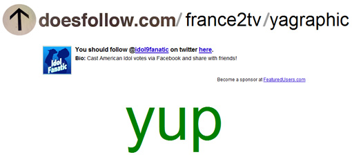 doesfollow.com - twitter france2tv