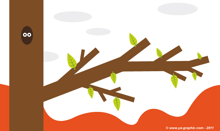 Branche d'arbre : analogie au guest blogging.