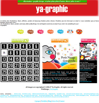 Ya-graphic.com, l'ancien site