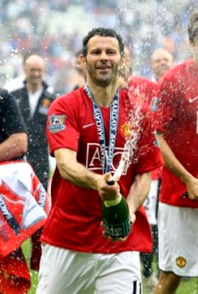 Ryan Giggs : joueur de foot à la Manchester United