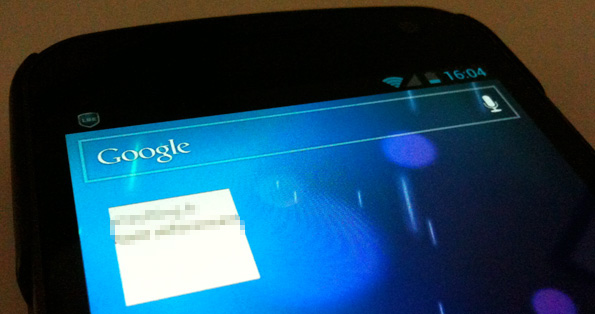 Problème d'affichage du widget de SEO SERP APP sur Google Nexus