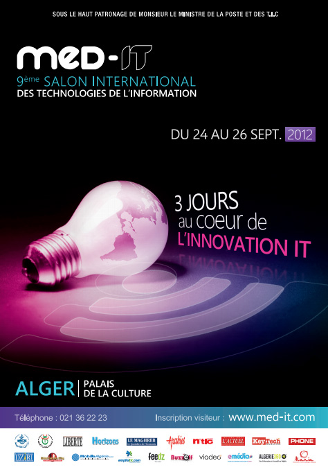 Med IT Alger (2012) : 9ème salon international des technologies de l'information