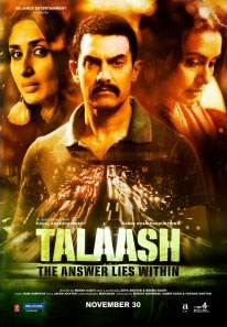 Talaash, le nouveau film d'Aamir Khan. Celui-ci a proposé à Google de remplacer le bouton Recherche par Talaash.