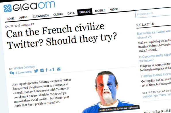 GigaOM: Les Français peuvent-ils civiliser Twitter ?