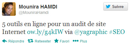Mounira Hamdi sur Twitter