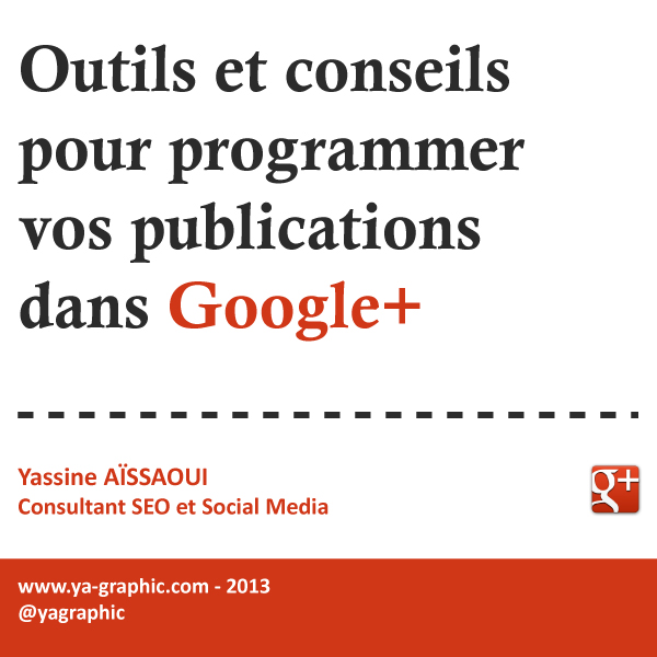Programmer vos publications dans Google+