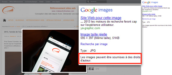 Google images: Faut-il utiliser les images des moteurs de recherche pour son site ?