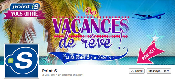 Page Facebook de Point S