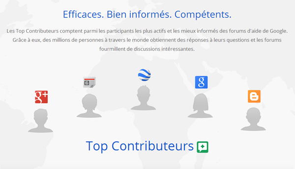 Les Top Contributeurs de Google