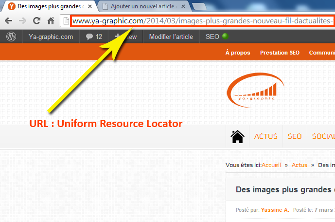 Qu'est-ce qu'une URL (Uniform Resource Locator)