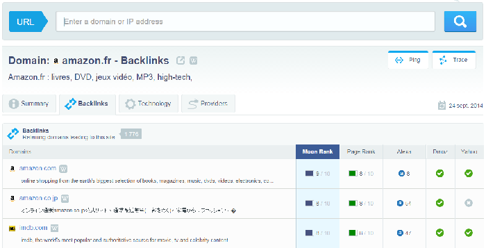 comment trouver des backlinks