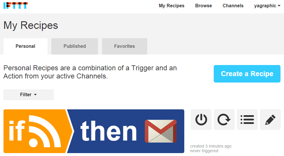 IFTTT pour surveiller sa e-réputation