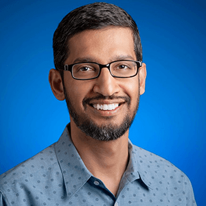 Sundar Pichai, PDG de Google