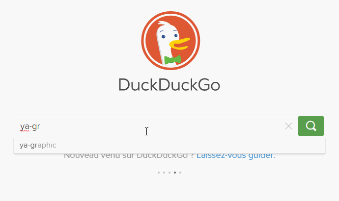 Ya-graphic dans DuckDuckGo.com