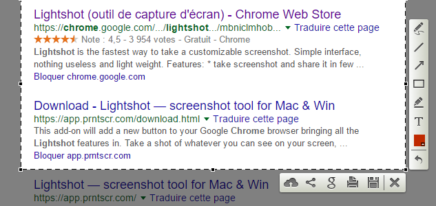 Lightshot (outil de capture d'écran)