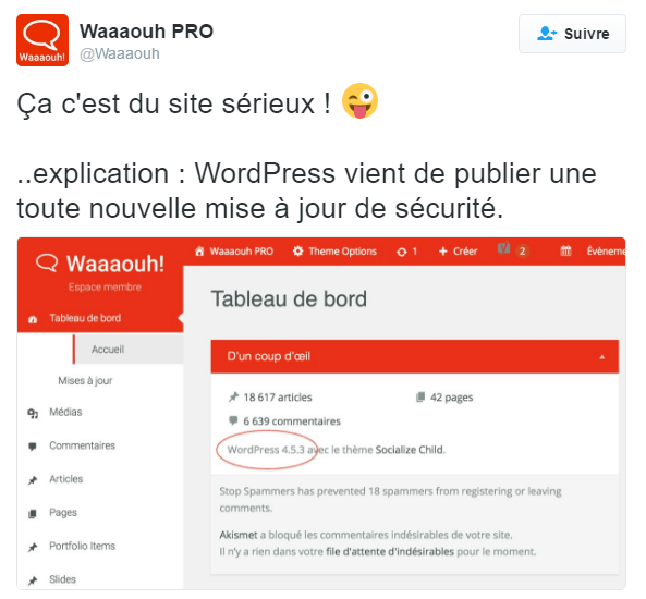 Ça c'est du site sérieux