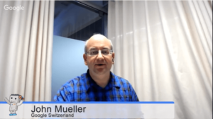 John Mueller, English Google Webmaster Central office-hours hangout