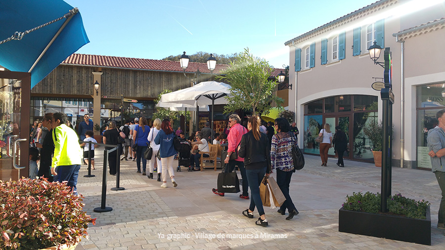 Le village de marques à Miramas