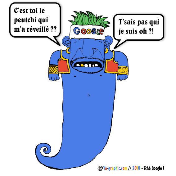 Dessin génie Google - Mille et une Nuits