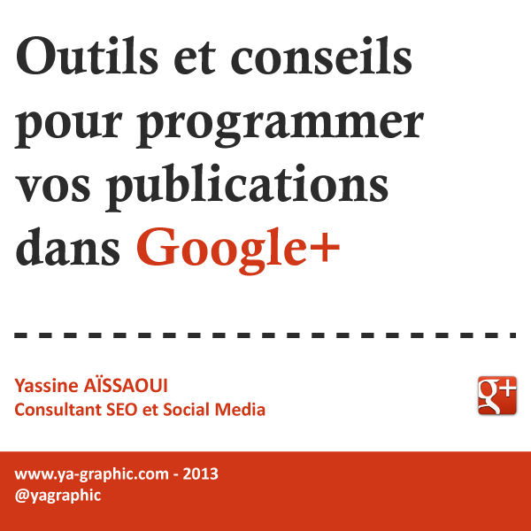 Programmer posts dans Google+