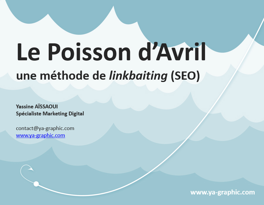 Le Poisson d'Avril, méthode de linkbaiting (référencement SEO)