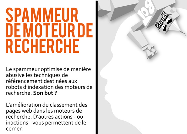 Infographie: Spammeur de moteur de recherche