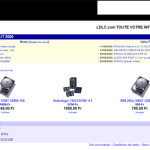 Design du site Ldlc.com en 2000