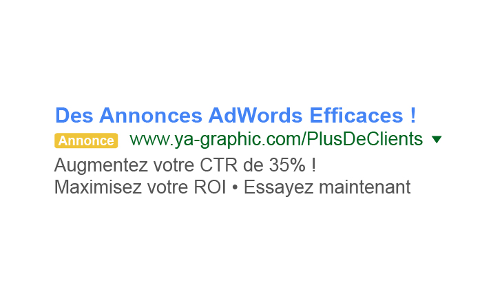 Des annonces AdWords efficaces