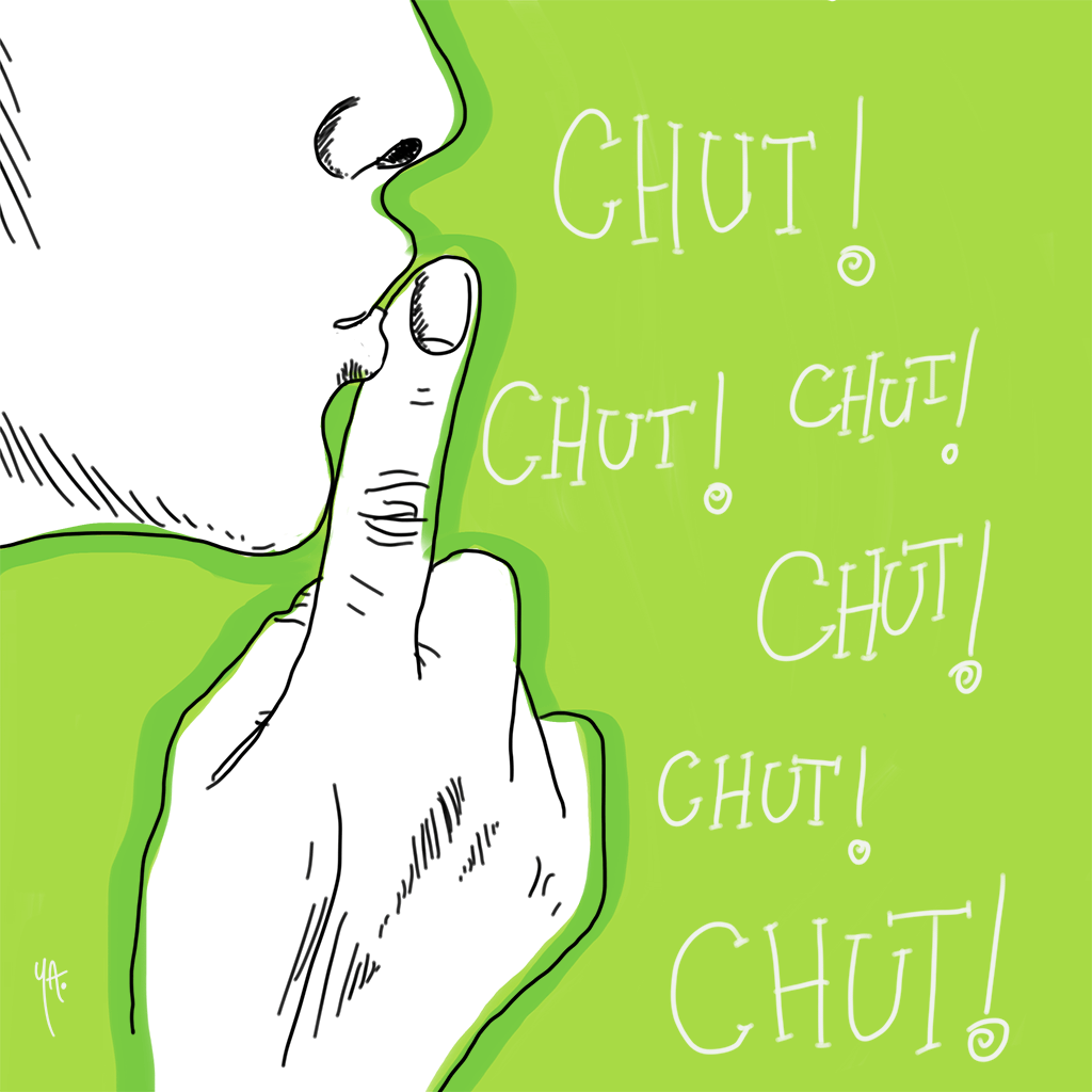 Chut ! Ne le dites à personne.