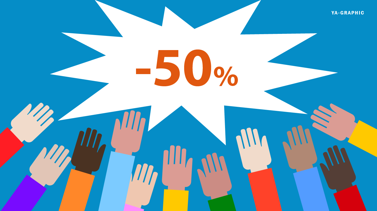 Soldes chez Ya-graphic : Réduction de 50% pour les 30 premiers inscrits