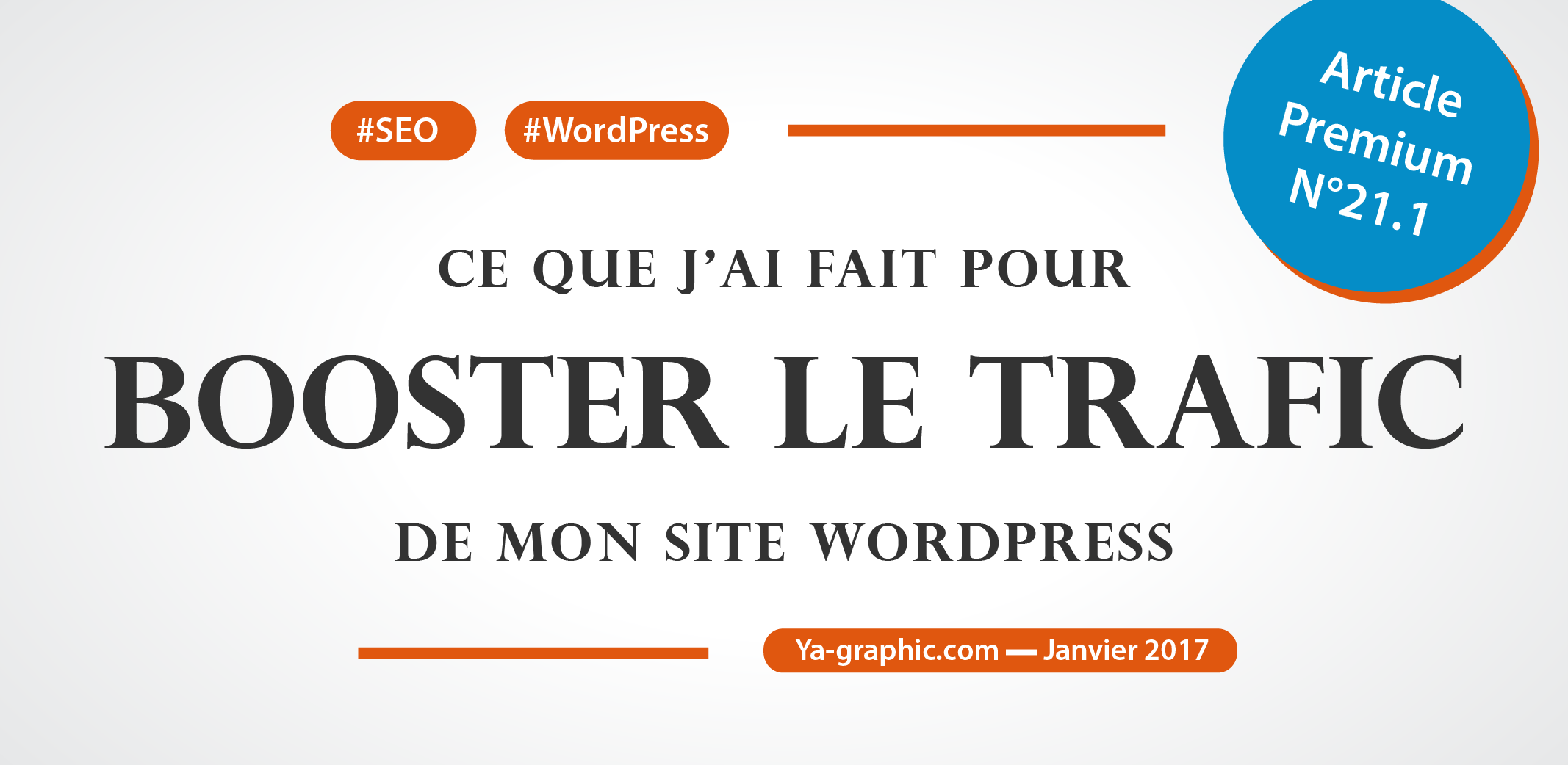 Ya-graphic : Comment j'ai boosté le trafic de mon site WordPress en 6 jours