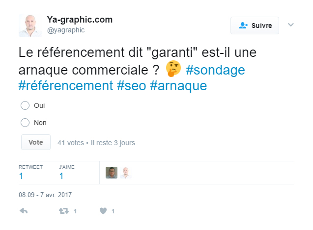 Sondage : Le référencement dit "garanti" est-il une arnaque commerciale ?