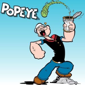 Popeye et les épinards
