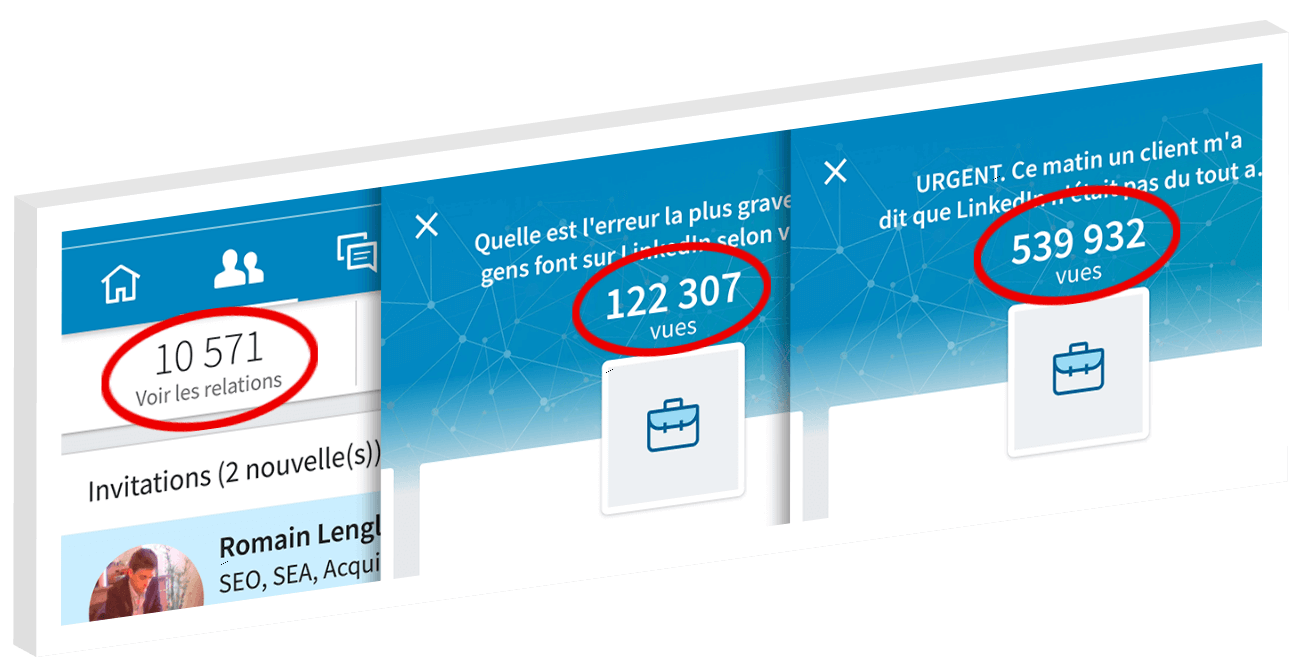 Statistiques LinkedIn