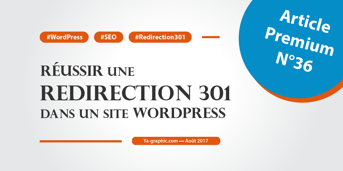 Réussir une redirection 301 dans un site WordPress (avec vidéo)