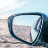 Mirror car, beach photo Lightroom