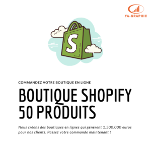 Acheter une boutique en ligne Shopify