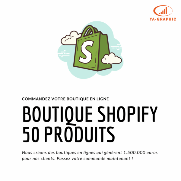 Acheter une boutique en ligne Shopify