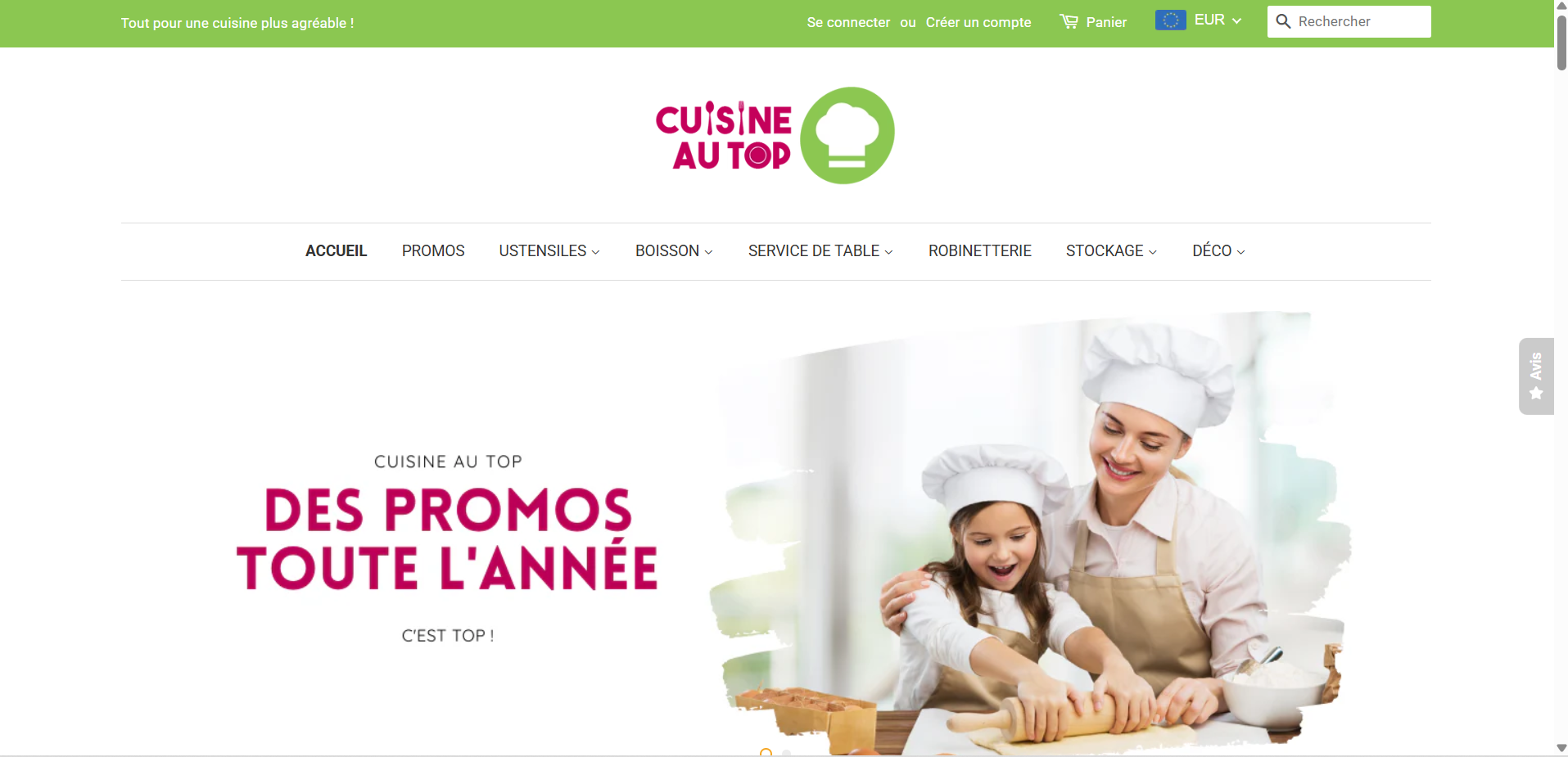 Service de création de site e-commerce en France